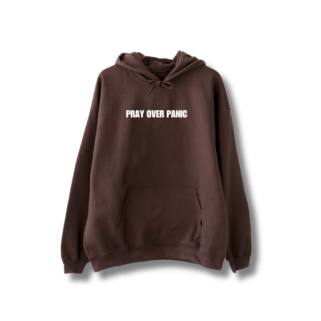 Pray over panic Hoodie