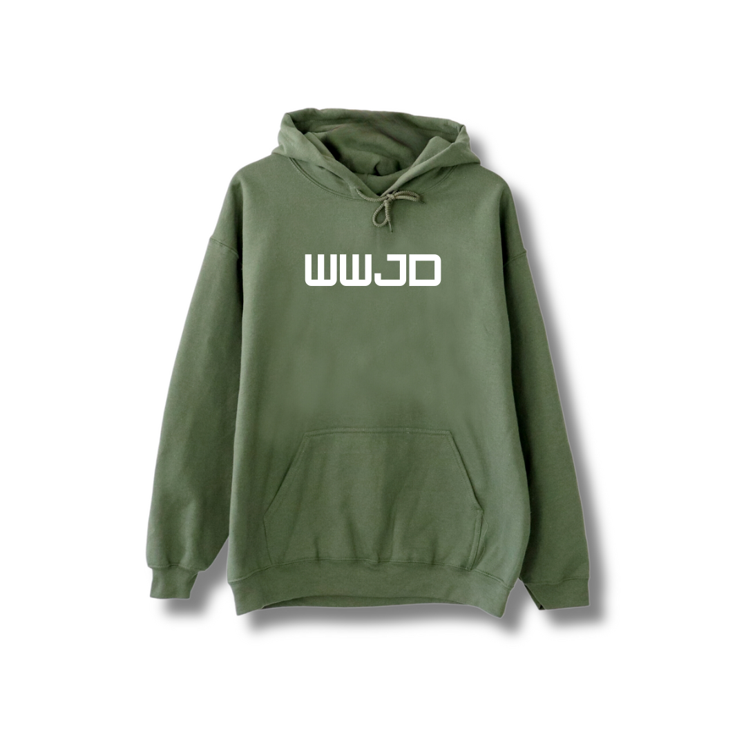 WWJD What would Jesus do Hoodie