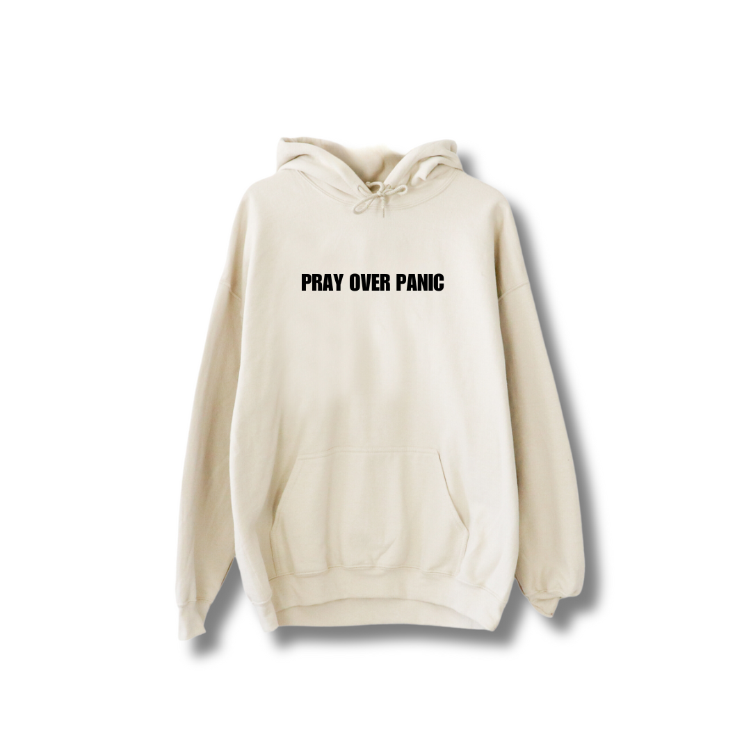 Pray over panic  Hoodie