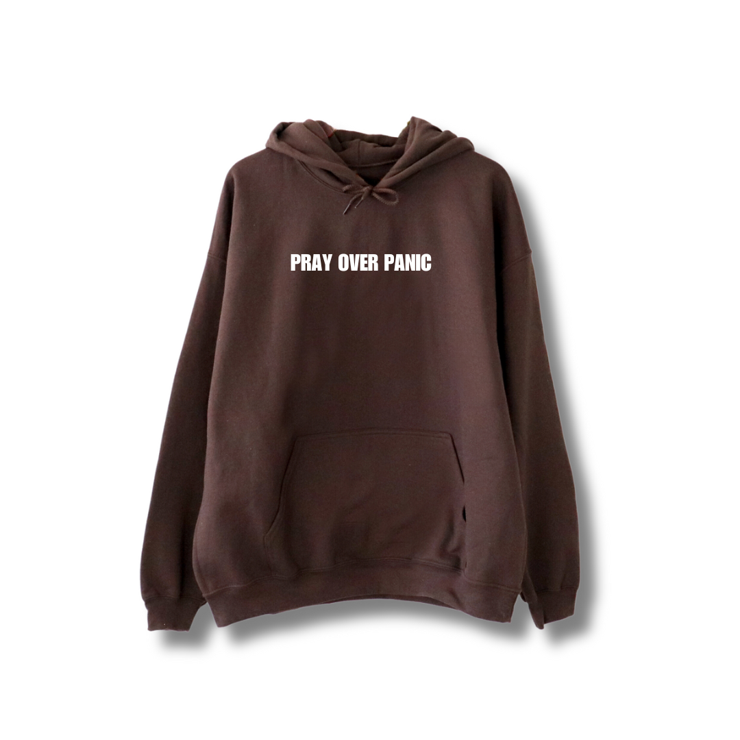 Pray over panic  Hoodie