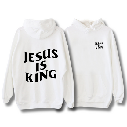 Jesus Is King Double-Sided Hoodie