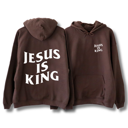 Jesus Is King Double-Sided Hoodie