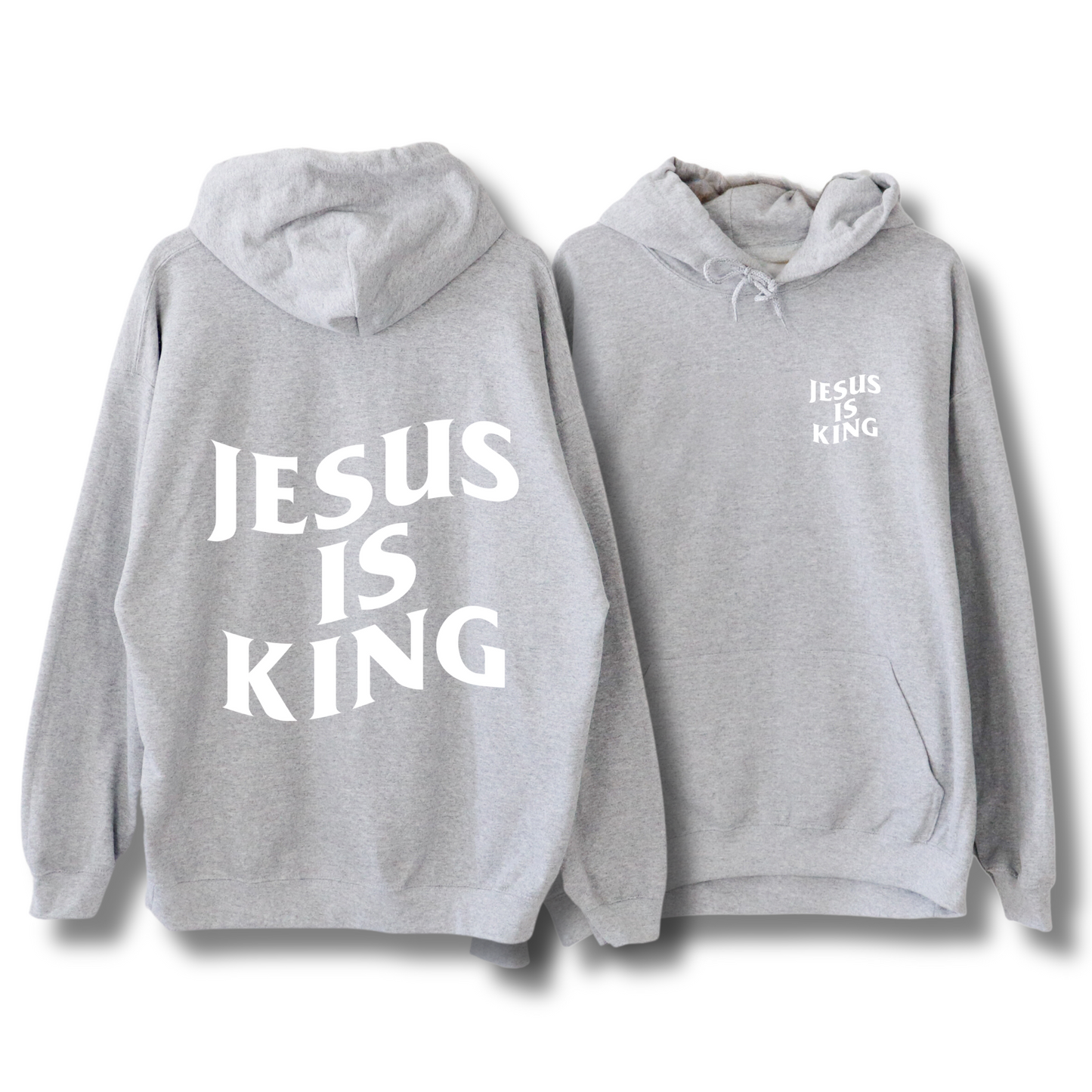 Jesus Is King Double-Sided Hoodie