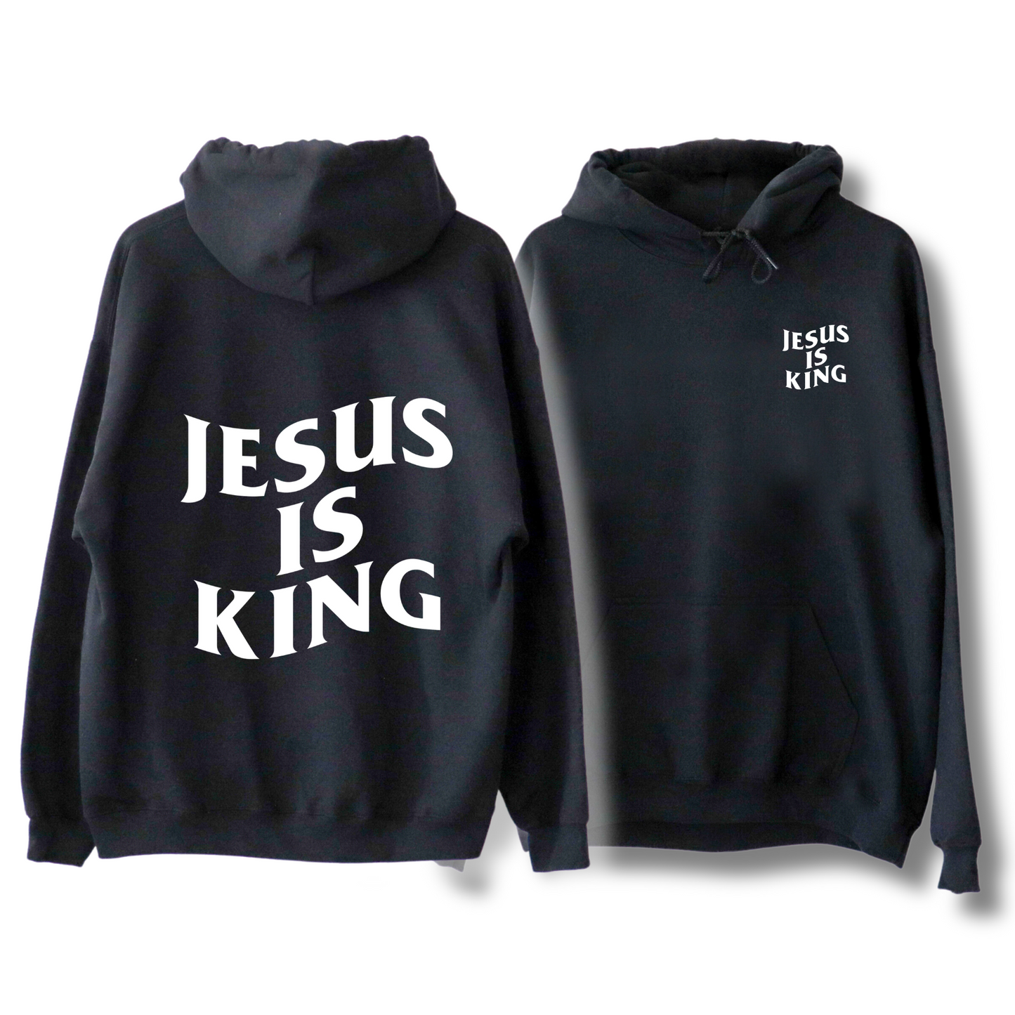 Jesus Is King Double-Sided Hoodie