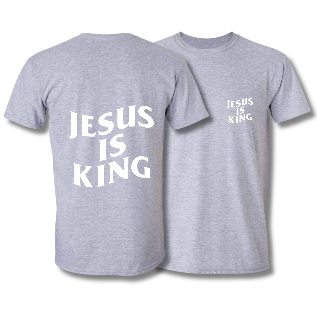 Jesus Is King Double-Sided Tee