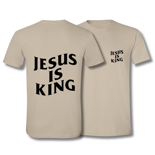 Jesus Is King Double-Sided Tee