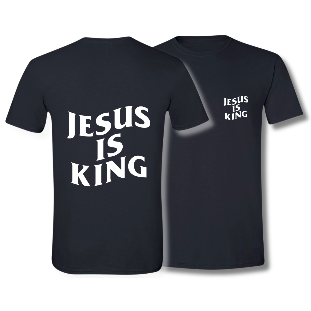 Jesus Is King Double-Sided Tee