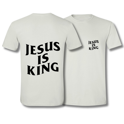 Jesus Is King Double-Sided Tee